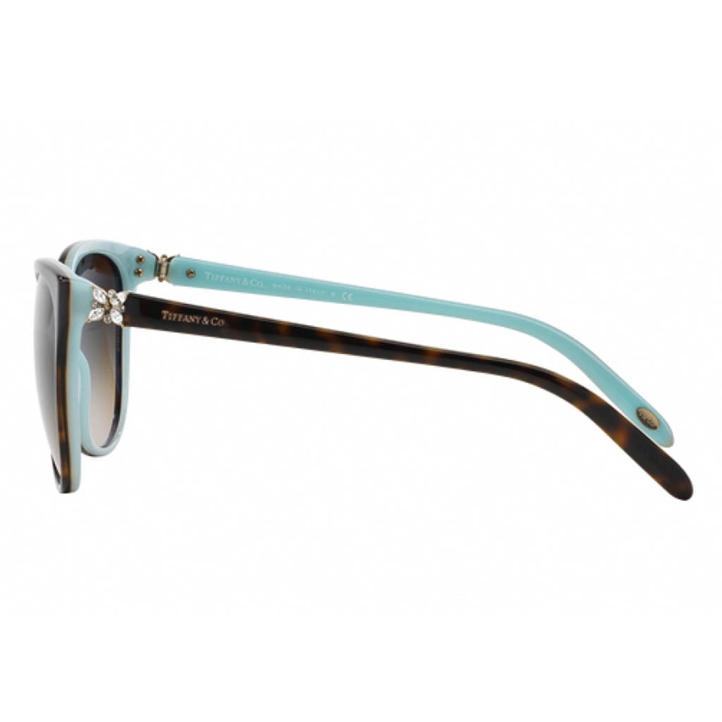 Tiffany Women's Sunglasses, Cat-Eye Shape, Size 58 - TF4089B-81343B