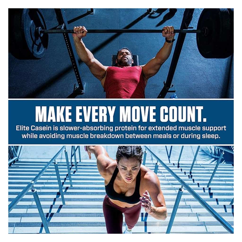 Dymatize Elite Casein Rich Chocolate Protein Powder 4lb