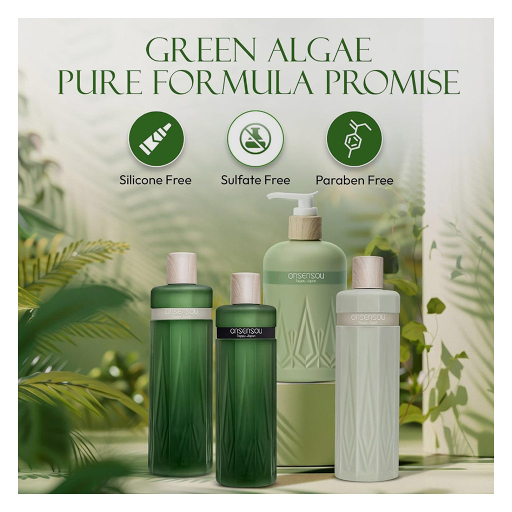 Onsensou Organic Nourishing Scalp Care Shampoo 300ml