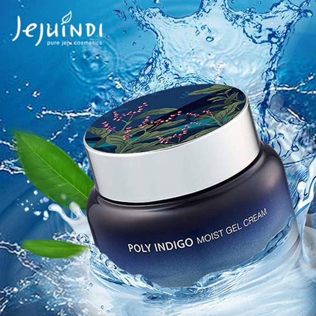 Jejuindi Poly Indigo Moist Gel Face Cream 80g