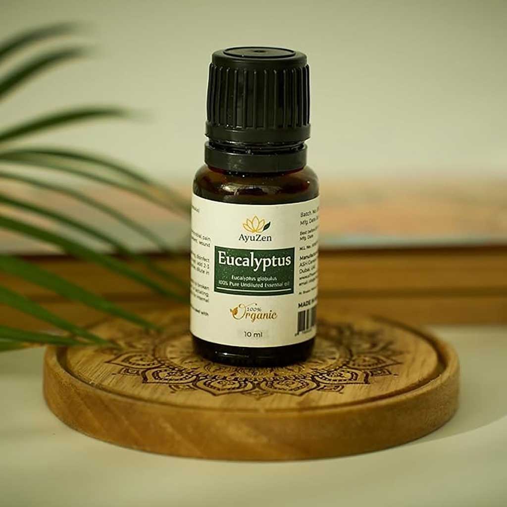Ayuzen Organic Eucalyptus Essential Oil 10ml