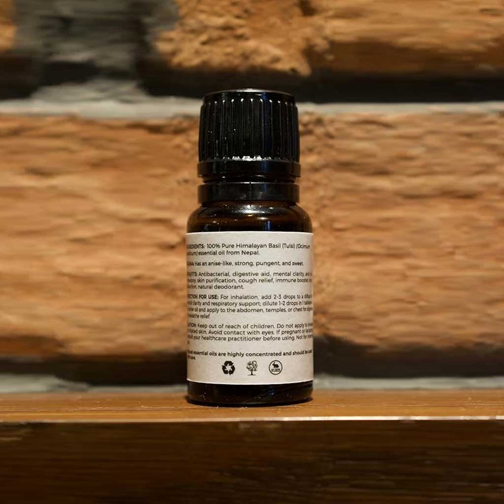 Ayuzen French Basil Essential Oil 10ml