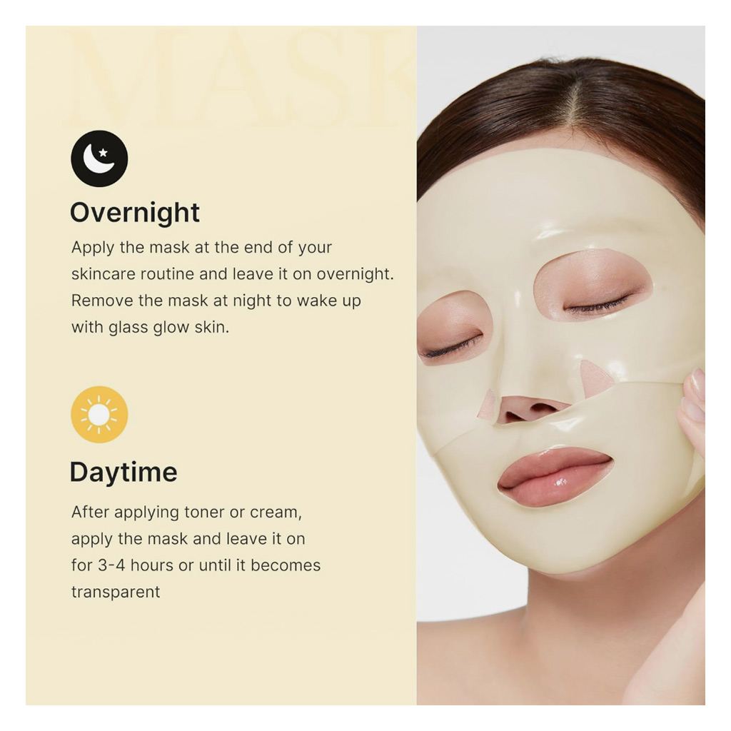 Medicube Kojic Acid Turmeric Brightening Gel Face Sheet Mask, Pack of 4's