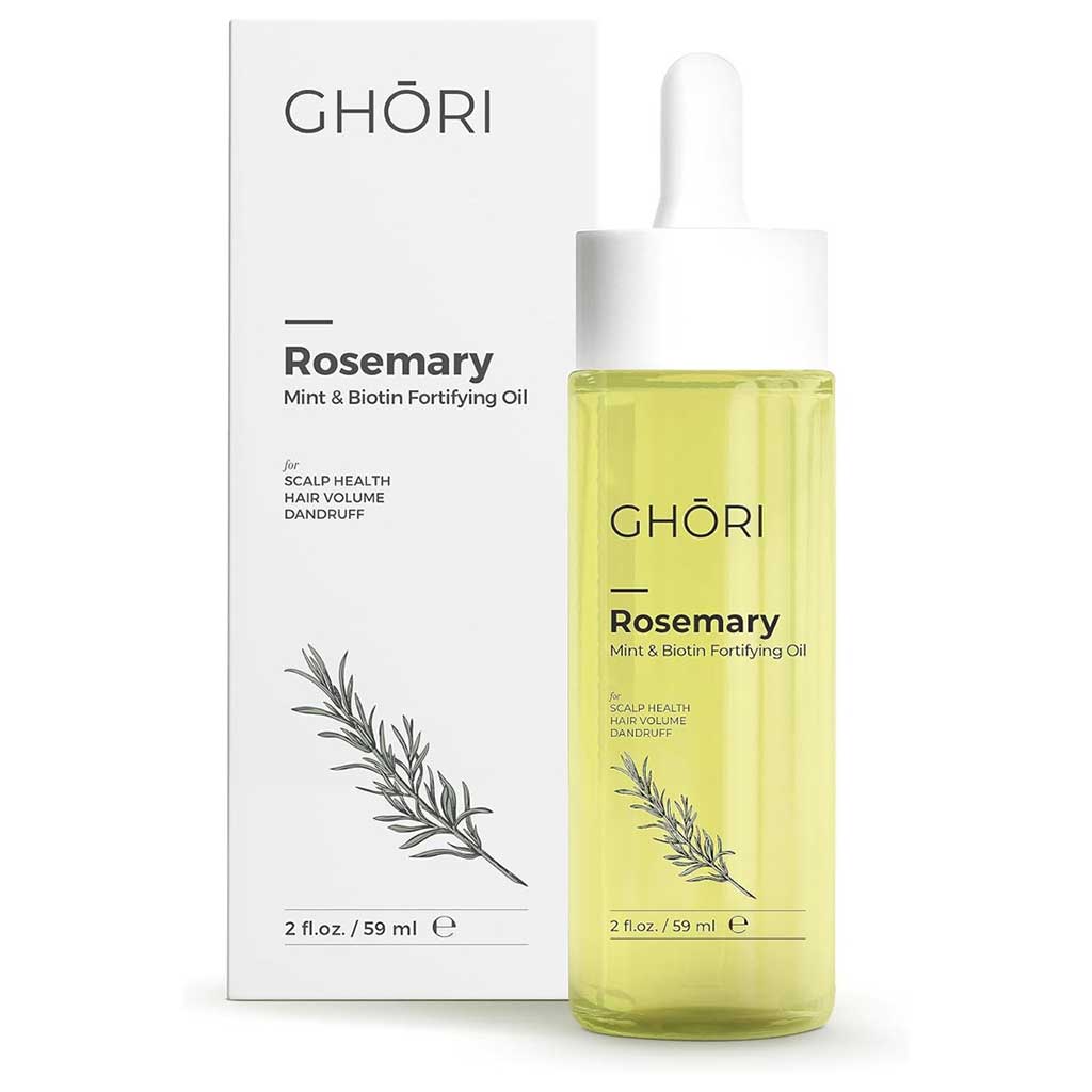 Ghori Rosemery, Mint & Biotin Fortifying Hair Oil 59ml