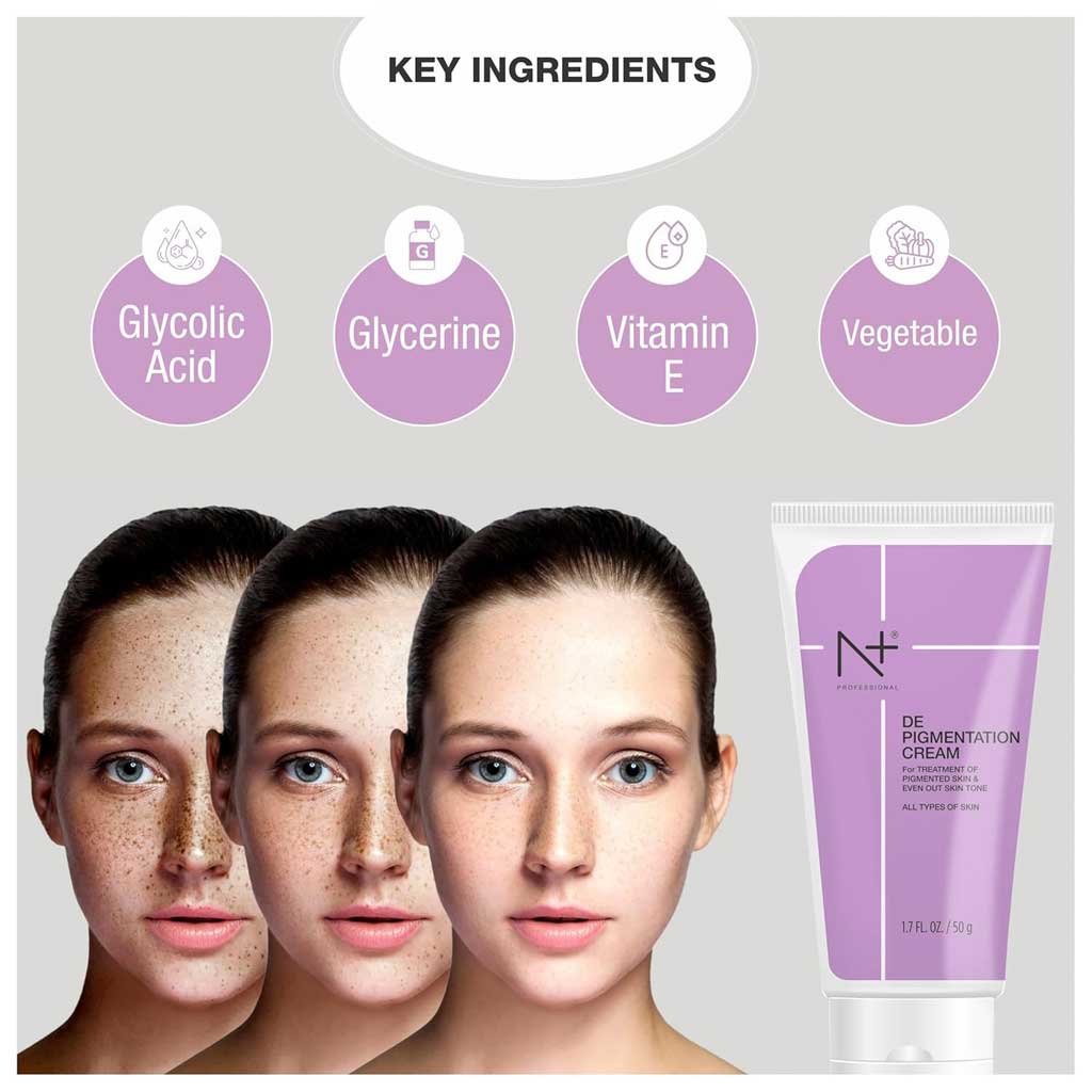 Ghori N+ Professional De Pigmentation Skin Cream 50g