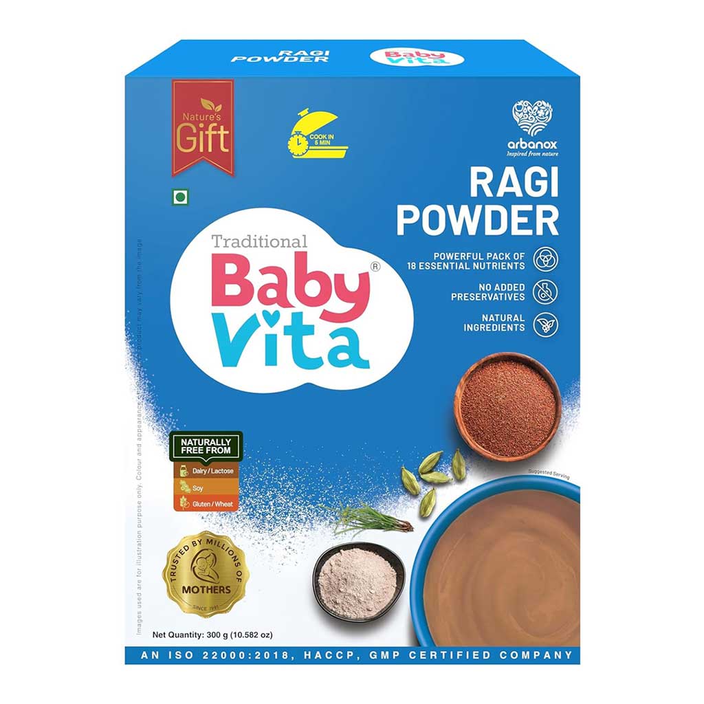 Babyvita Traditional Ragi Powder For Toddlers 300g