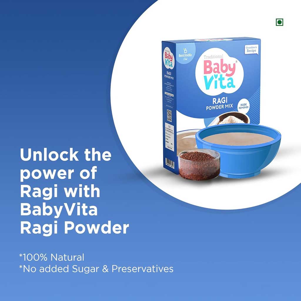 Babyvita Traditional Ragi Powder For Toddlers 300g