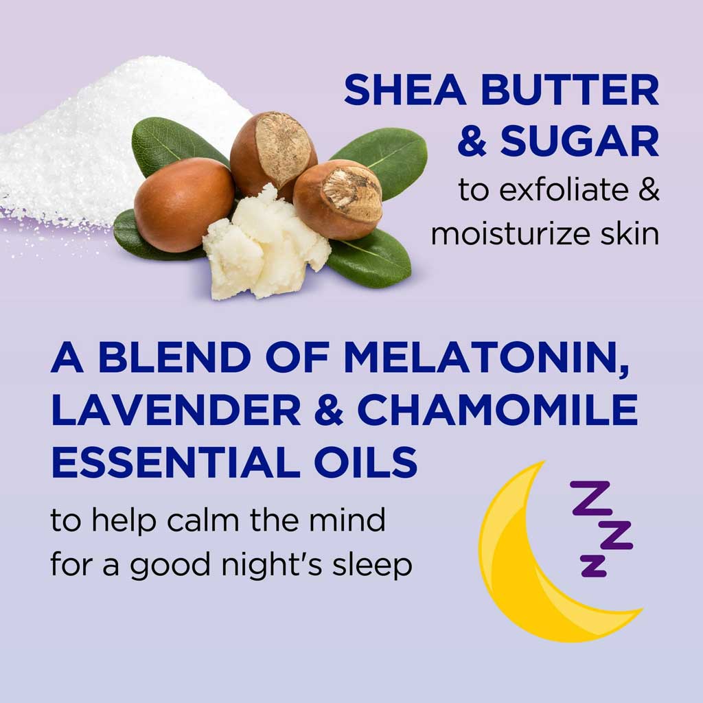 Dr Teal's Shea Sugar Melatonin Body Scrub 538g