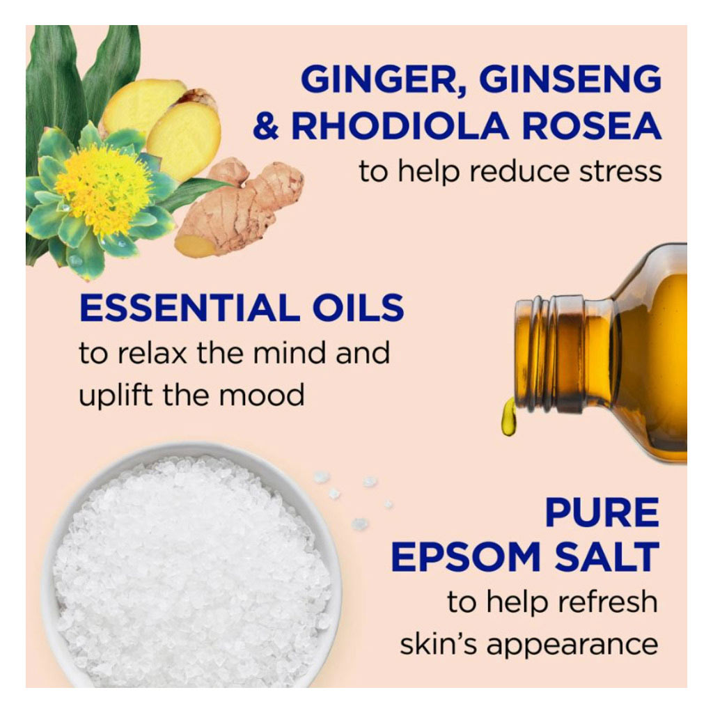 Dr Teal's Stress Relief Ginseng & Ginger Body Lotion 532ml