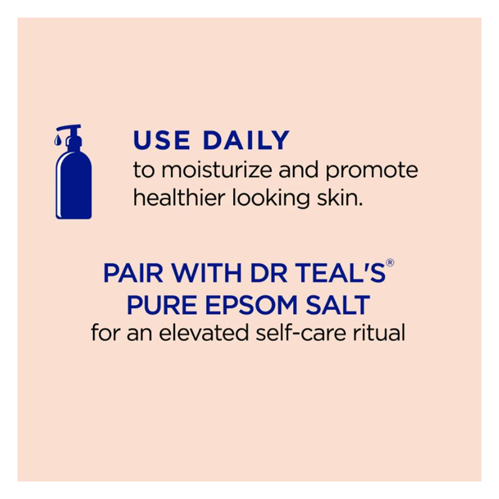 Dr Teal's Stress Relief Ginseng & Ginger Body Lotion 532ml