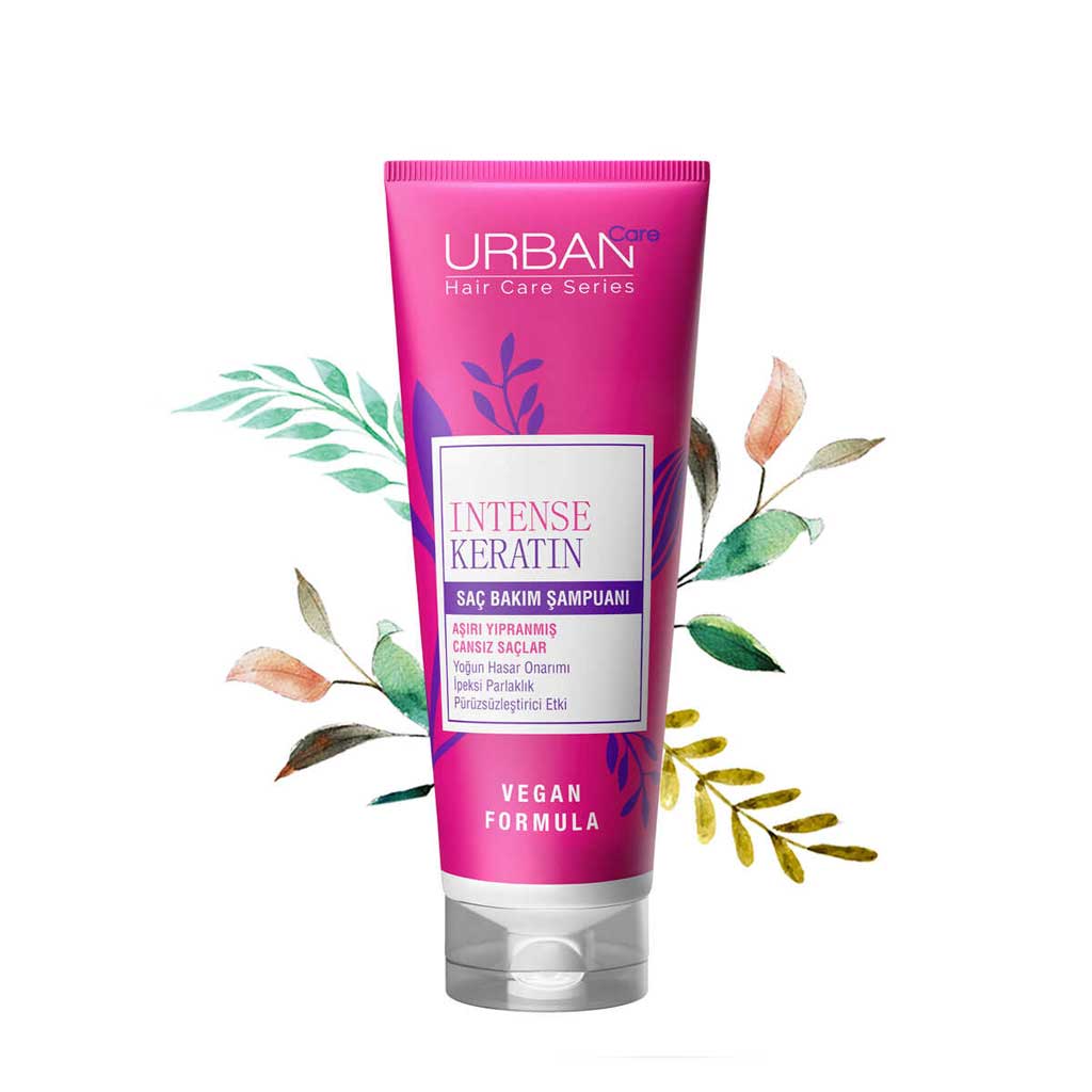 Urban Care Intense Keratin Hair Care Shampoo 250ml