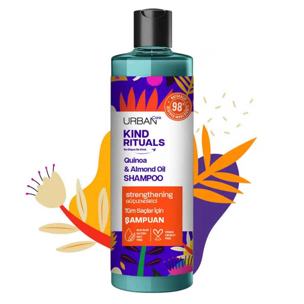 Urban Care Kind Rituals Quinoa & Almond Oil Shampoo 400ml