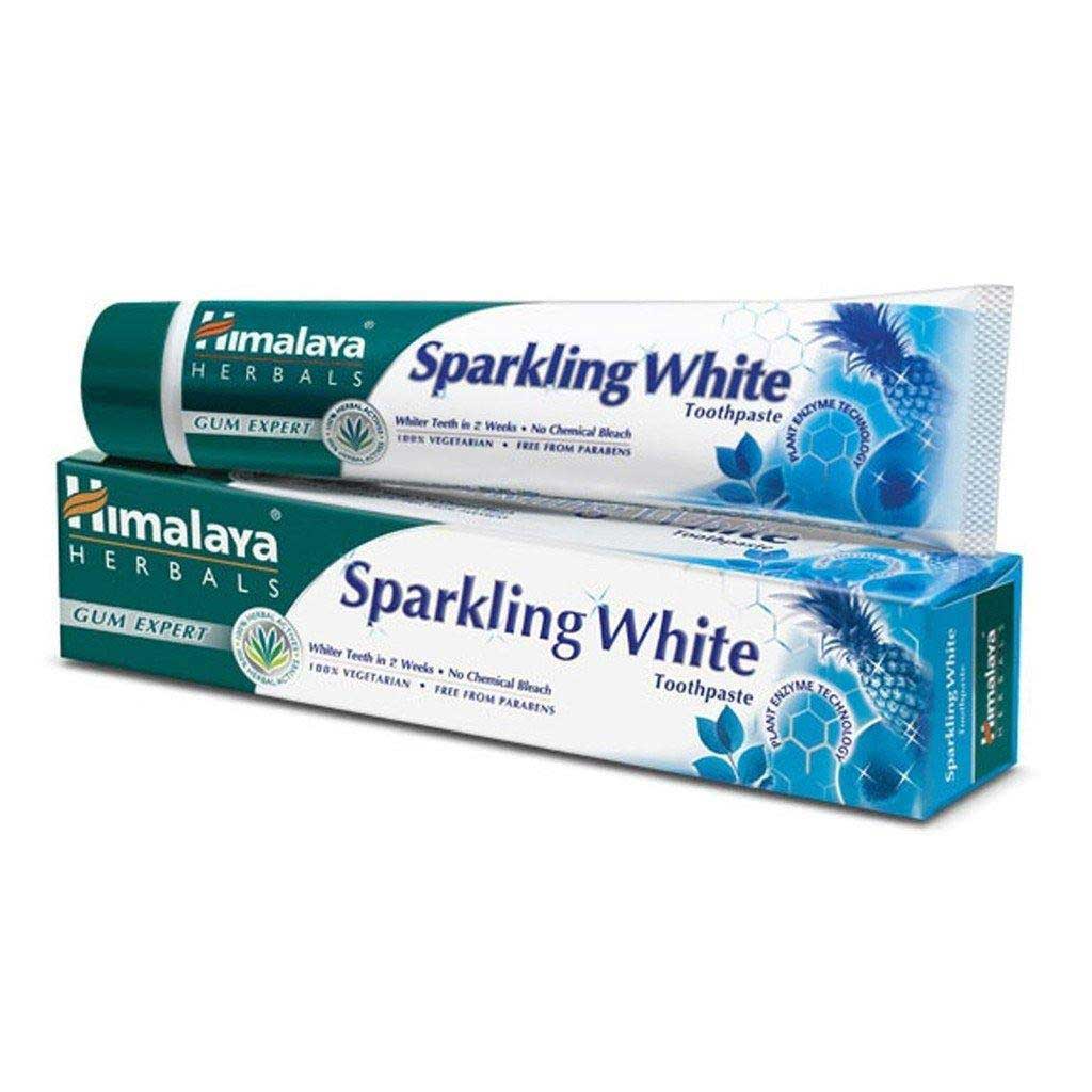 Himalaya Sparkly White Herbal Toothpaste 100ml, Pack of 2