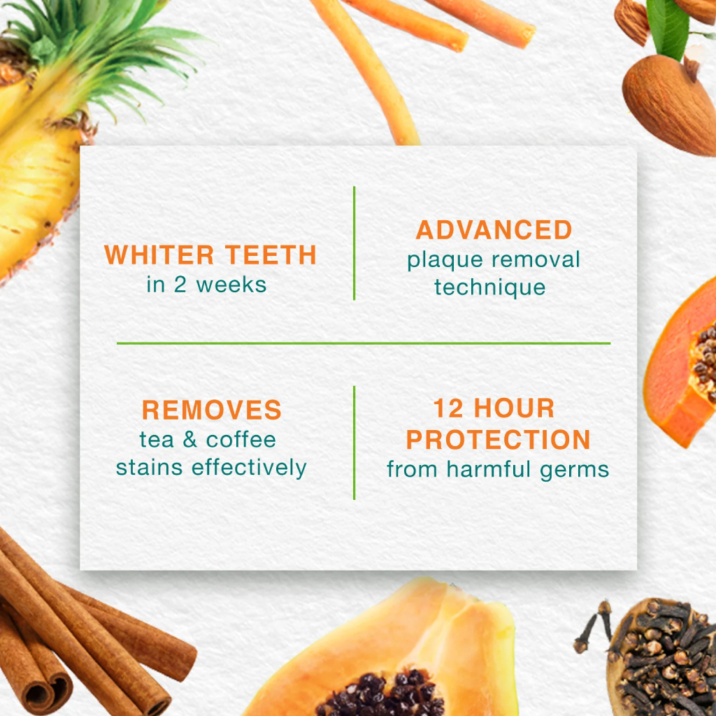 Himalaya Sparkly White Herbal Toothpaste 100ml, Pack of 2