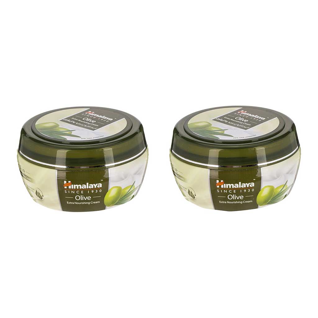 Himalaya Extra Moisturizing Olive Cream 150ml, Pack of 2