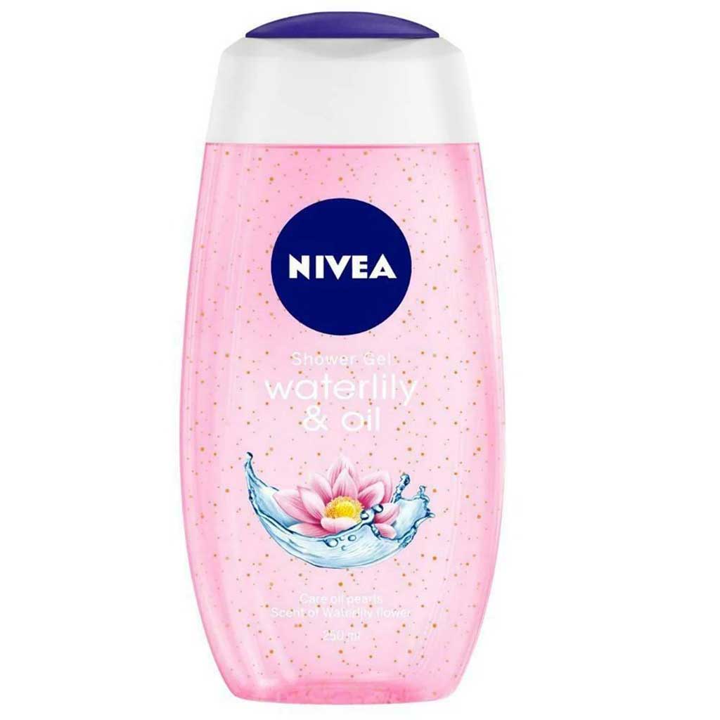 Nivea Waterlily & Oil Shower Gel 250ml, Pack of 2