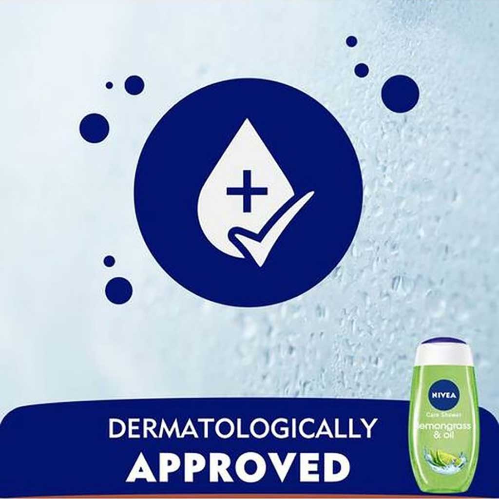 Nivea Lemongrass & Oil Shower Gel 250ml, Pack of 2