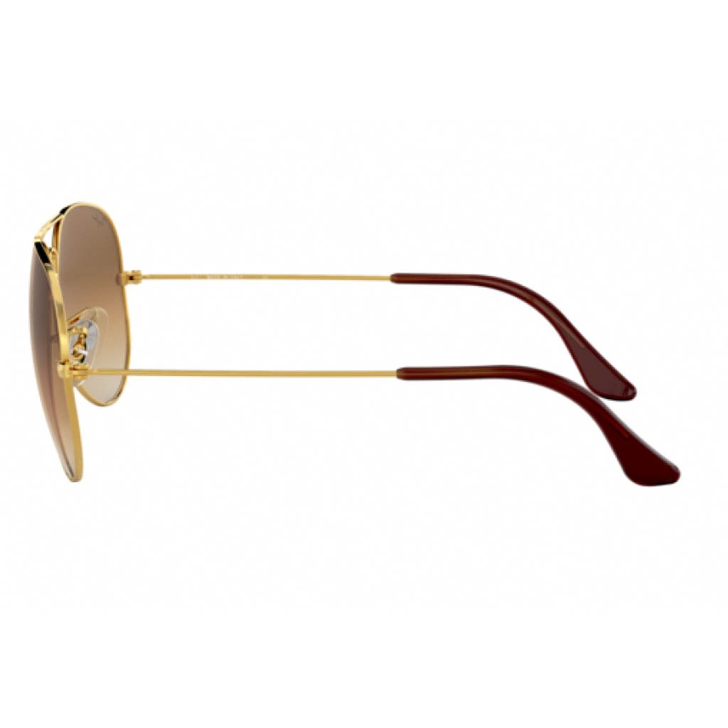 Ray-Ban Unisex Sunglasses, Aviator Shape, Size 58 - RB3025-001/51