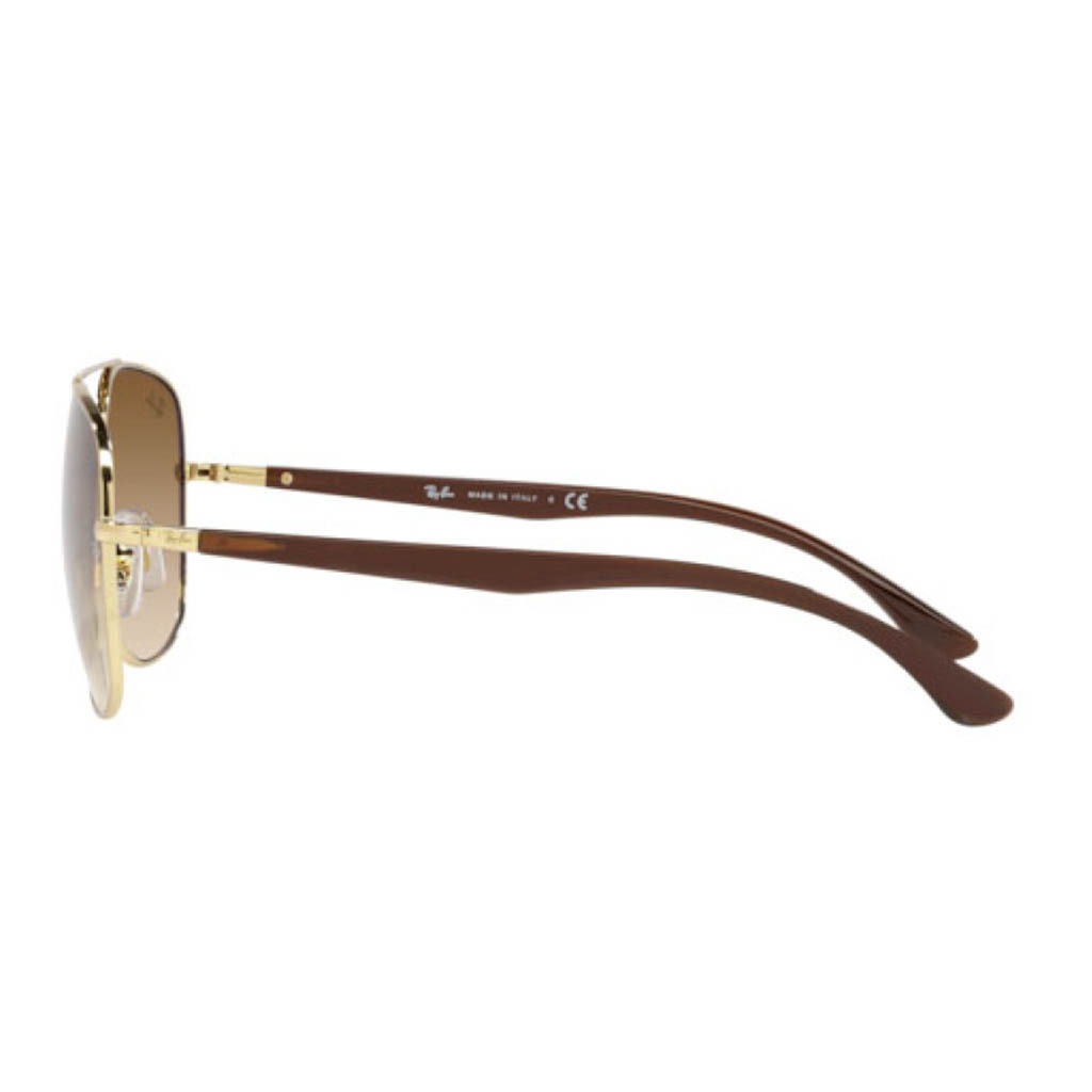 Ray-Ban Unisex Sunglasses, Aviator Shape, Size 56 - RB3683-001/51