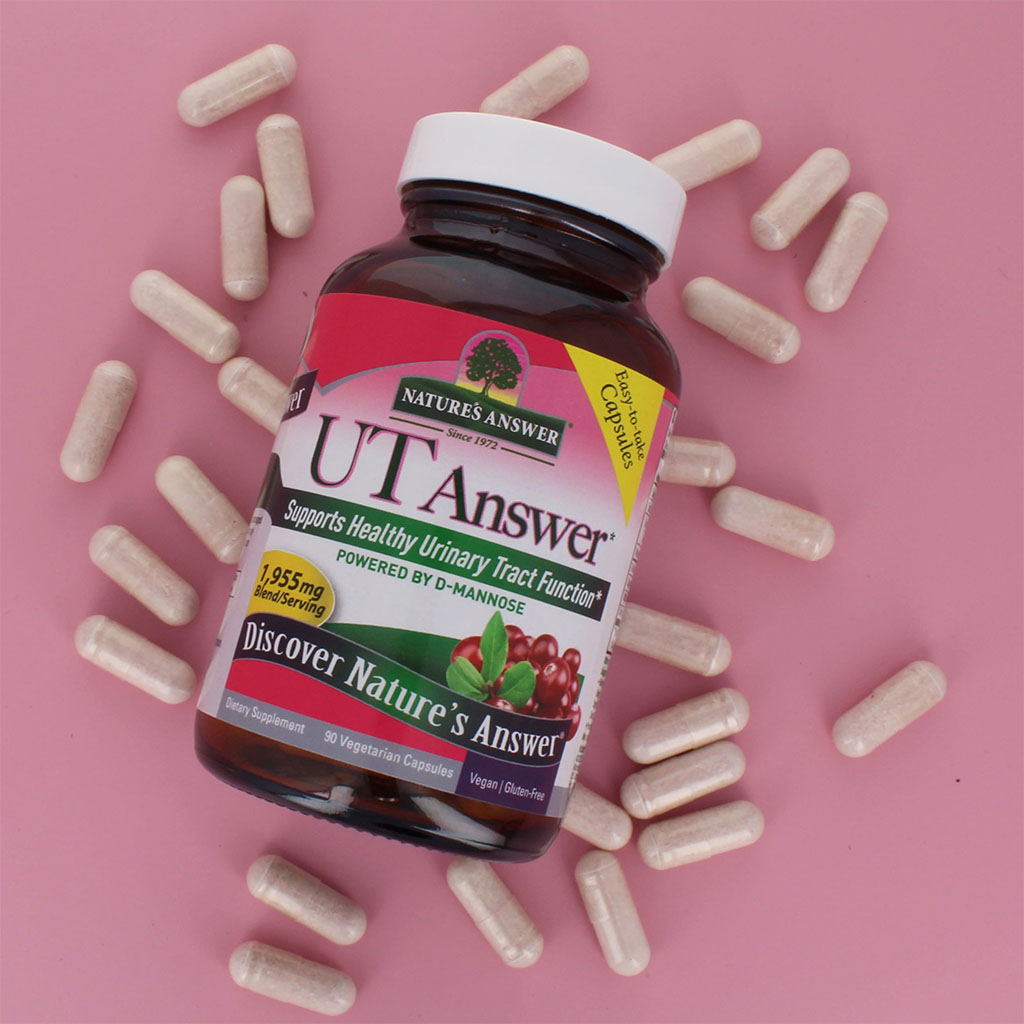 Nature's Answer UT Answer 1955mg Vegan Capsules For Urinary Tract Health, Pack of 90's