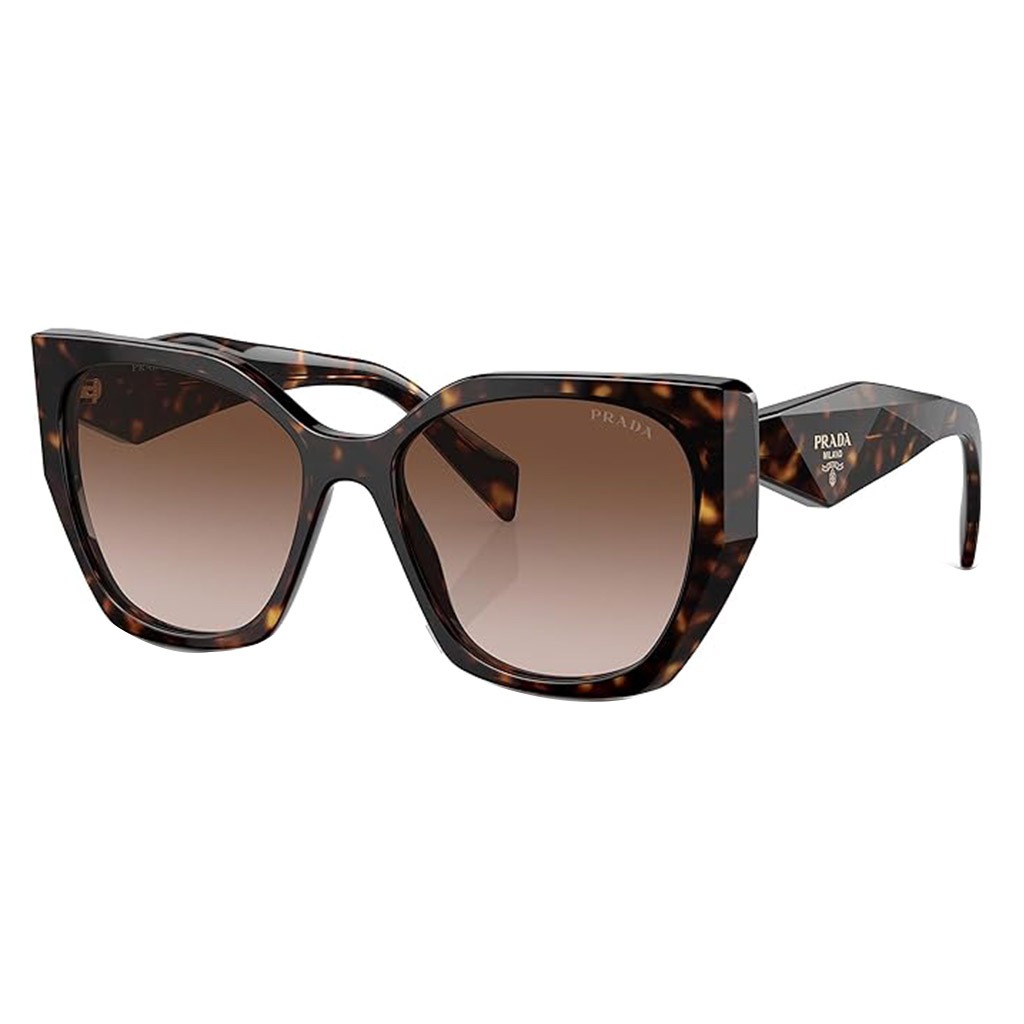 Prada Women's Sunglasses, Cat-Eye Shape, Size 55 - 2AU6S1-PR-19ZS