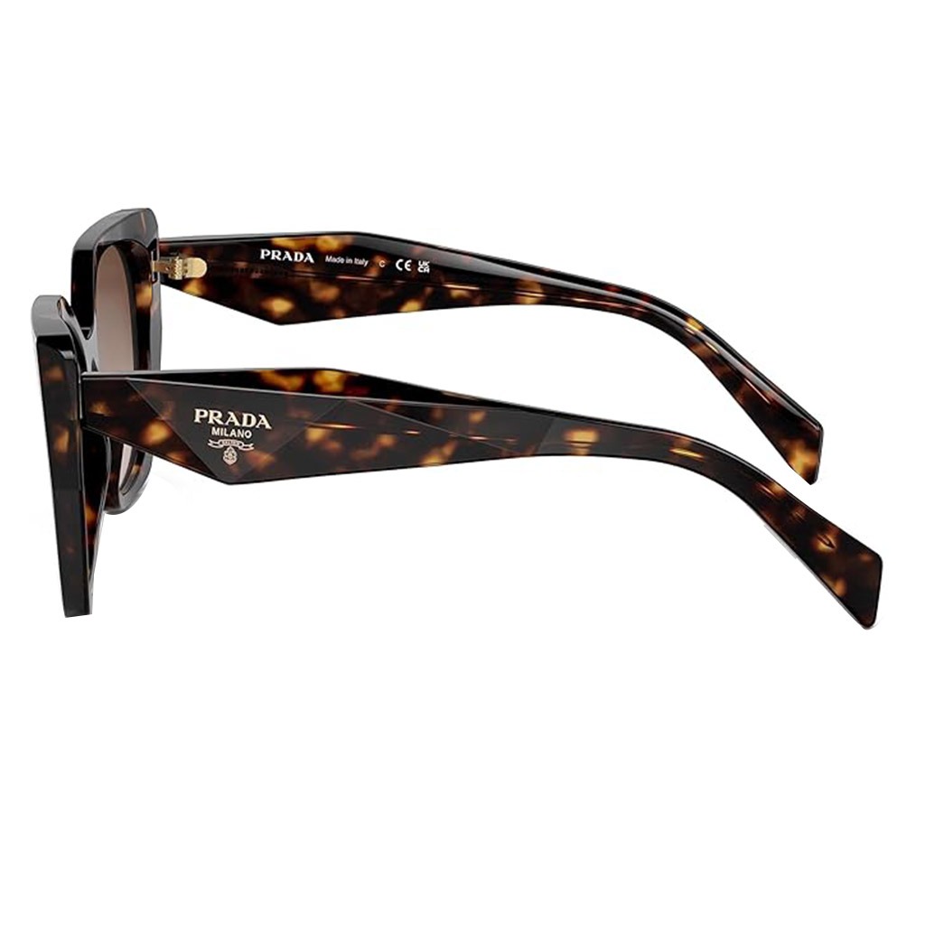 Prada Women's Sunglasses, Cat-Eye Shape, Size 55 - 2AU6S1-PR-19ZS