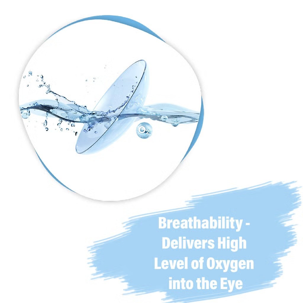 Acuvue Oasys 1-Day Clear Contact Lenses, Base Curve 8.5, Pack of 30's