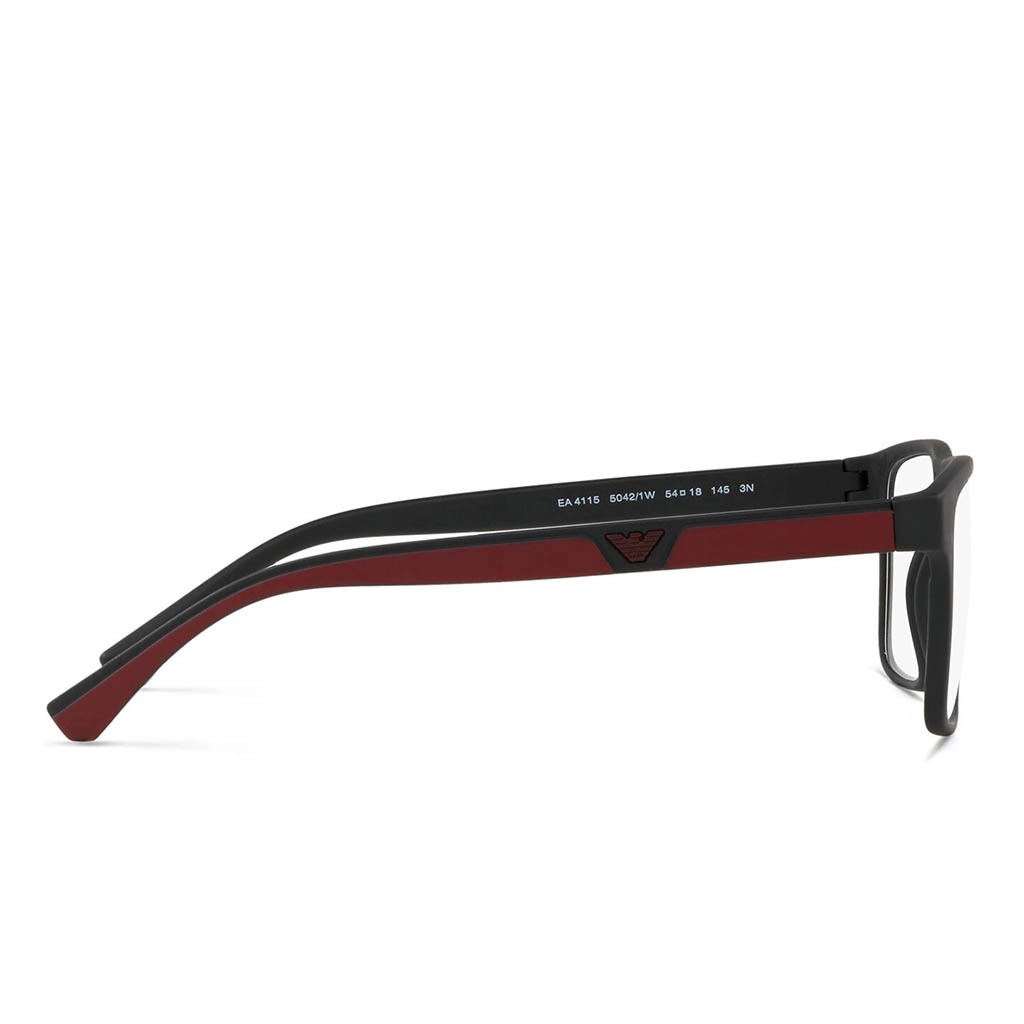 Emporio Armani Men's Sunglasses, Rectangle Shape, Size 54 - 50421W-0EA4115