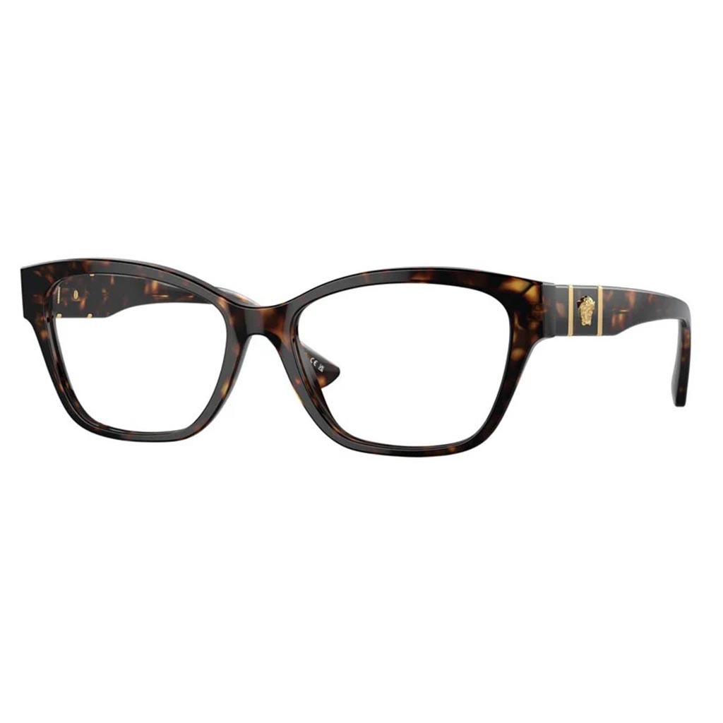 Versace Women Optical Frames, Rectangle Shape, Size 54 - 108 0VE3344