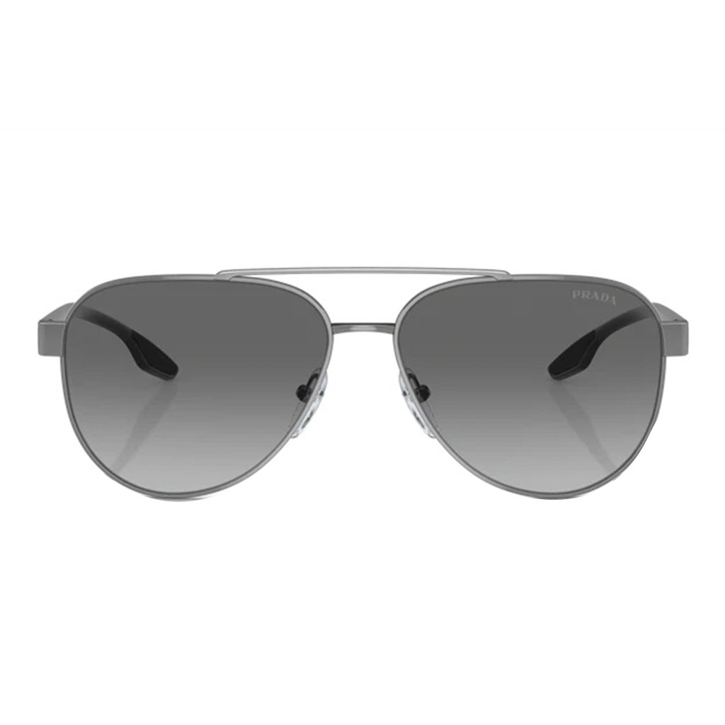 Prada Linea Rossa Men's Sunglasses, Aviator Shape, Size 58 - 5AV3M1-PS-54TS