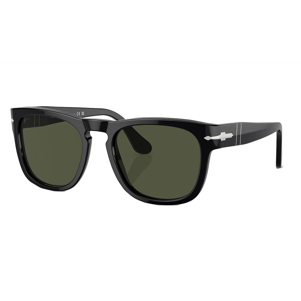 Persol Unisex Sunglasses, Square Shape, Size 54 - 95/31-PO3333S