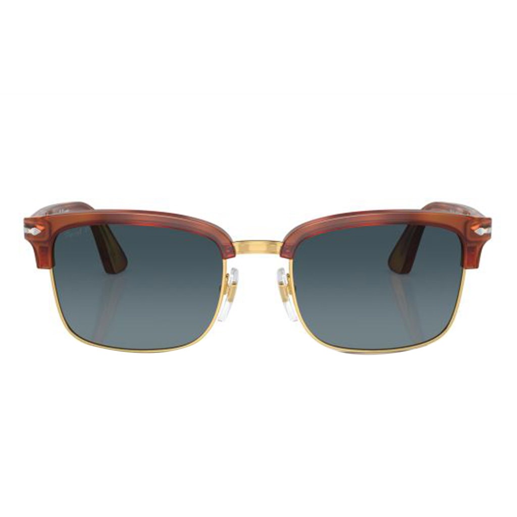 Persol Unisex Sunglasses, Browline Shape, Size 56 - 96/S3-PO3327S