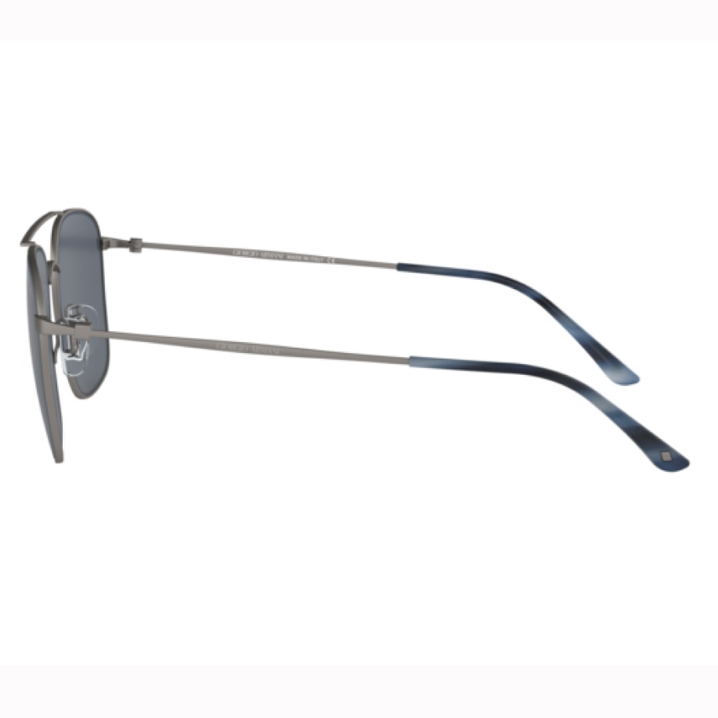 Giorgio Armani Men's Sunglasses, Aviator Shape, Size 55 - AR6080-300387