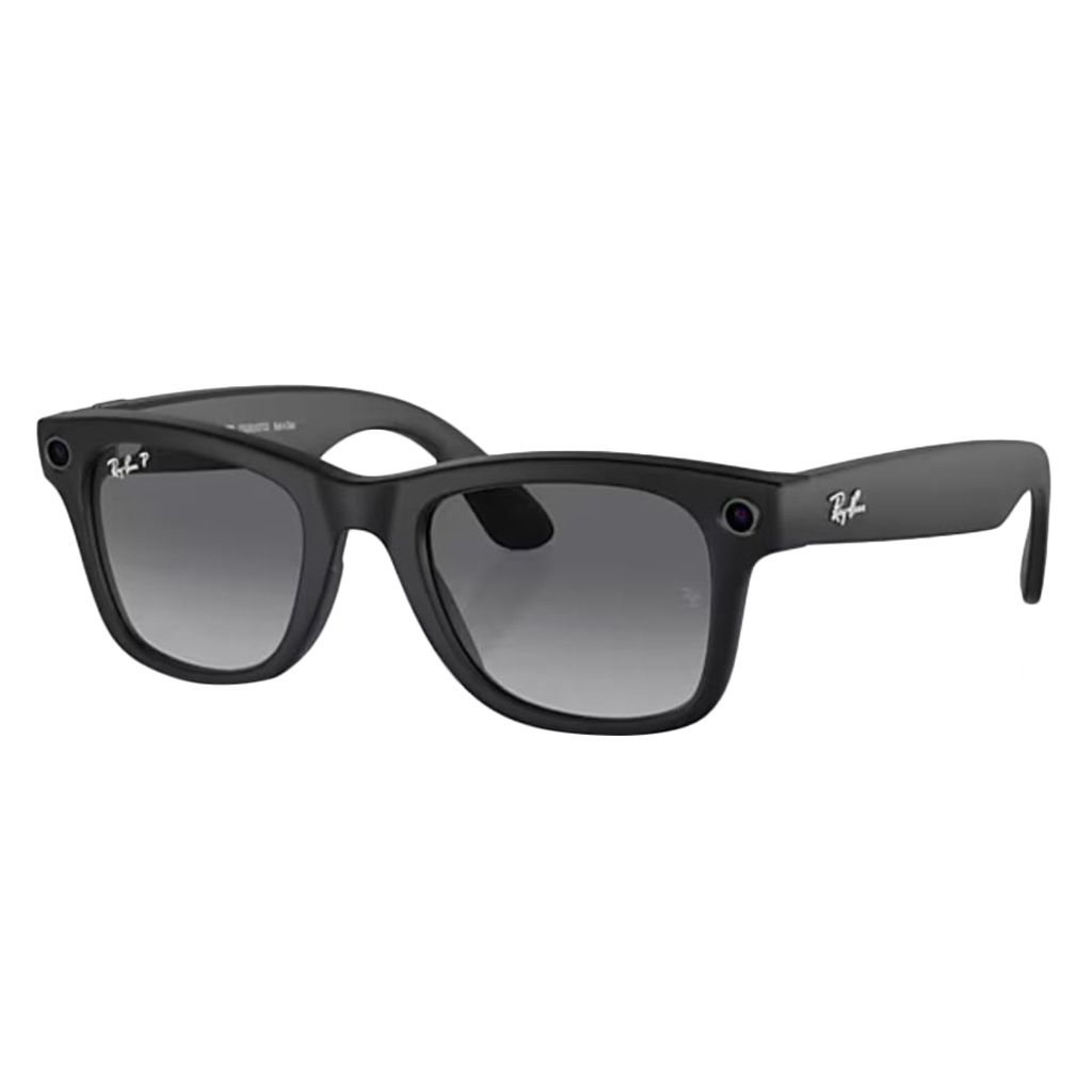 Ray Ban Meta Wayfarer Sunglasses, RW4006 - Graphite