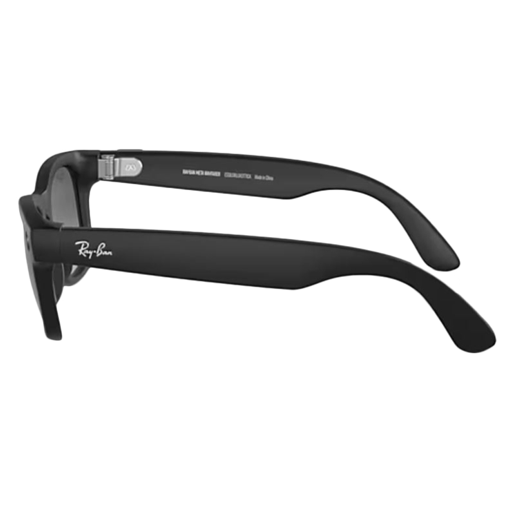 Ray Ban Meta Wayfarer Sunglasses, RW4006 - Graphite