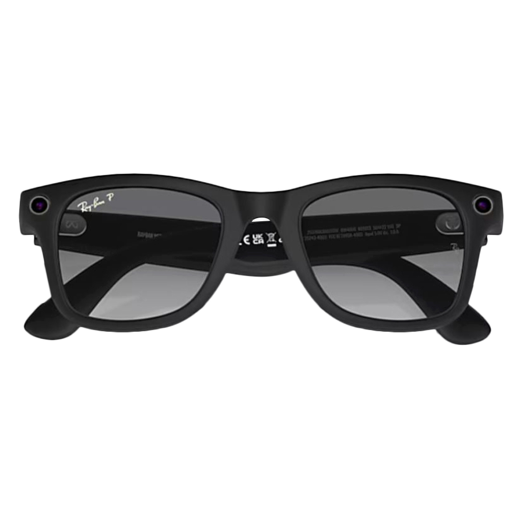 Ray Ban Meta Wayfarer Sunglasses, RW4006 - Graphite