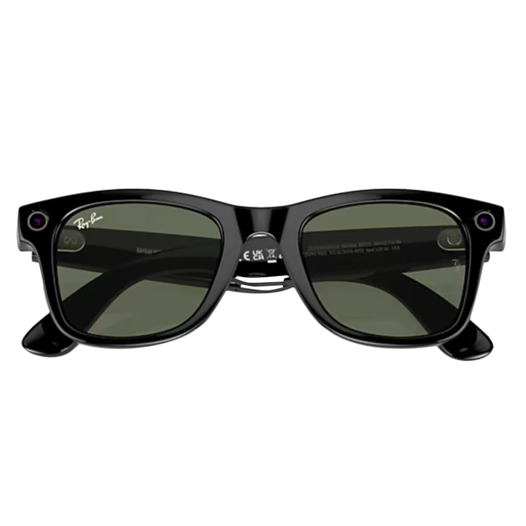 Ray Ban Meta Wayfarer Sunglasses, RW4006 - G15 Green 