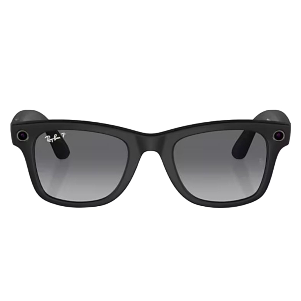 Ray Ban Meta Wayfarer Sunglasses, RW4008 - Graphite