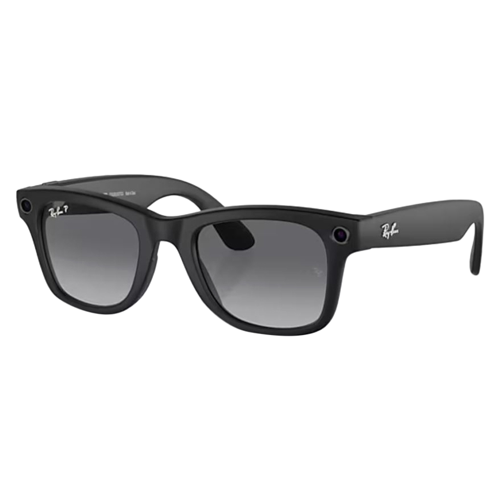 Ray Ban Meta Wayfarer Sunglasses, RW4008 - Graphite