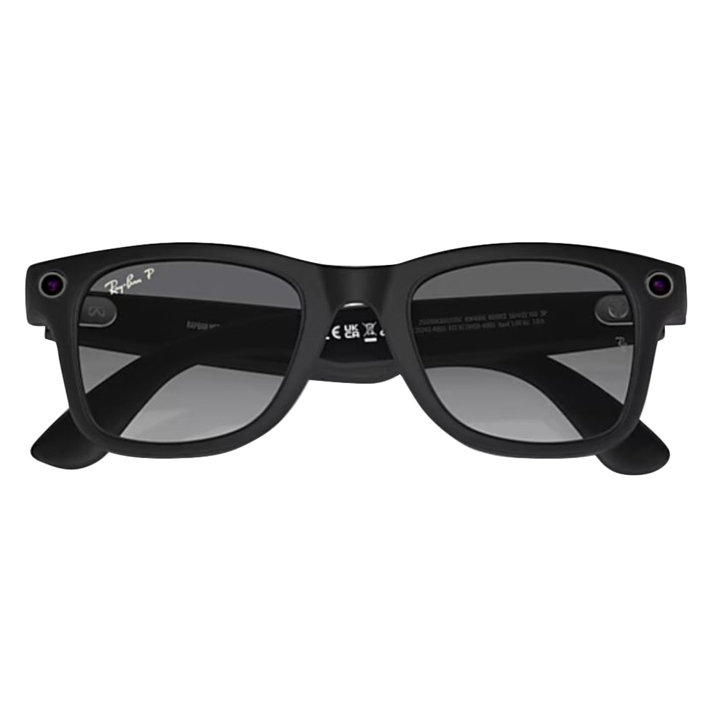 Ray Ban Meta Wayfarer Sunglasses, RW4008 - Graphite