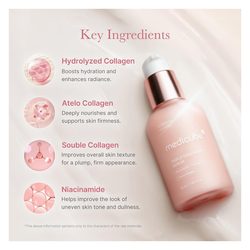 Medicube Triple Collagen Facial Serum 4.0 For All Skin Types 55ml