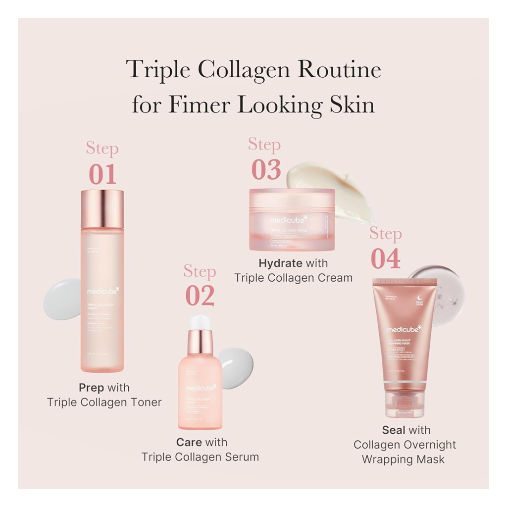 Medicube Triple Collagen Facial Serum 4.0 For All Skin Types 55ml