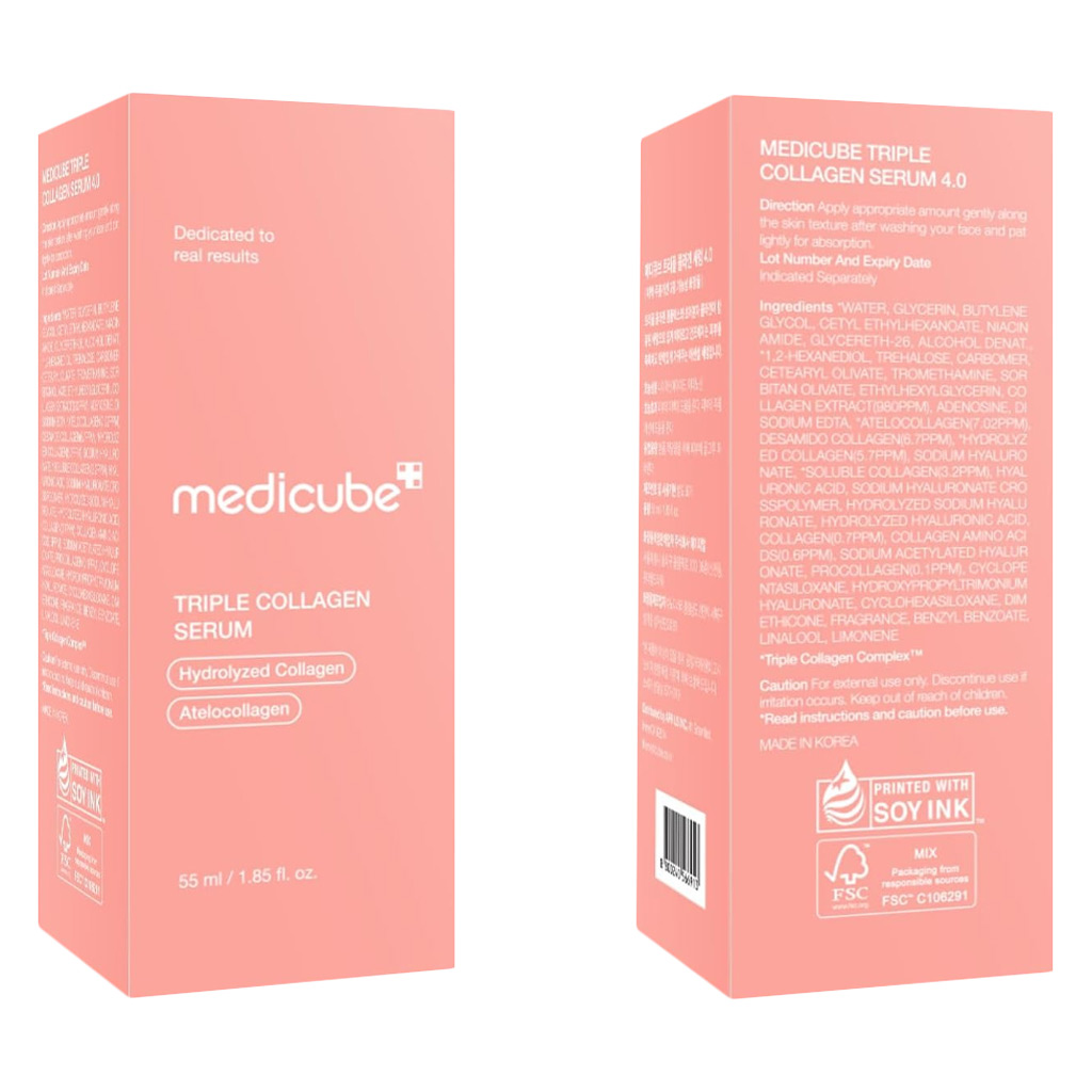 Medicube Triple Collagen Facial Serum 4.0 For All Skin Types 55ml