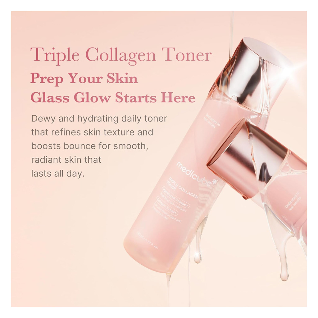 Medicube Triple Collagen Facial Toner 4.0 For All Skin Types 140ml