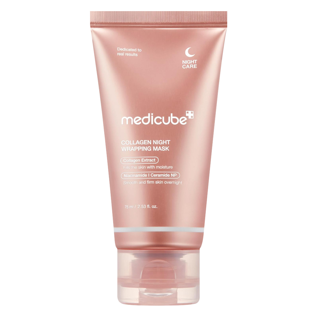 Medicube Collagen Night Wrapping Peel Off Face Mask With Niacinamide & Ceramides 75ml