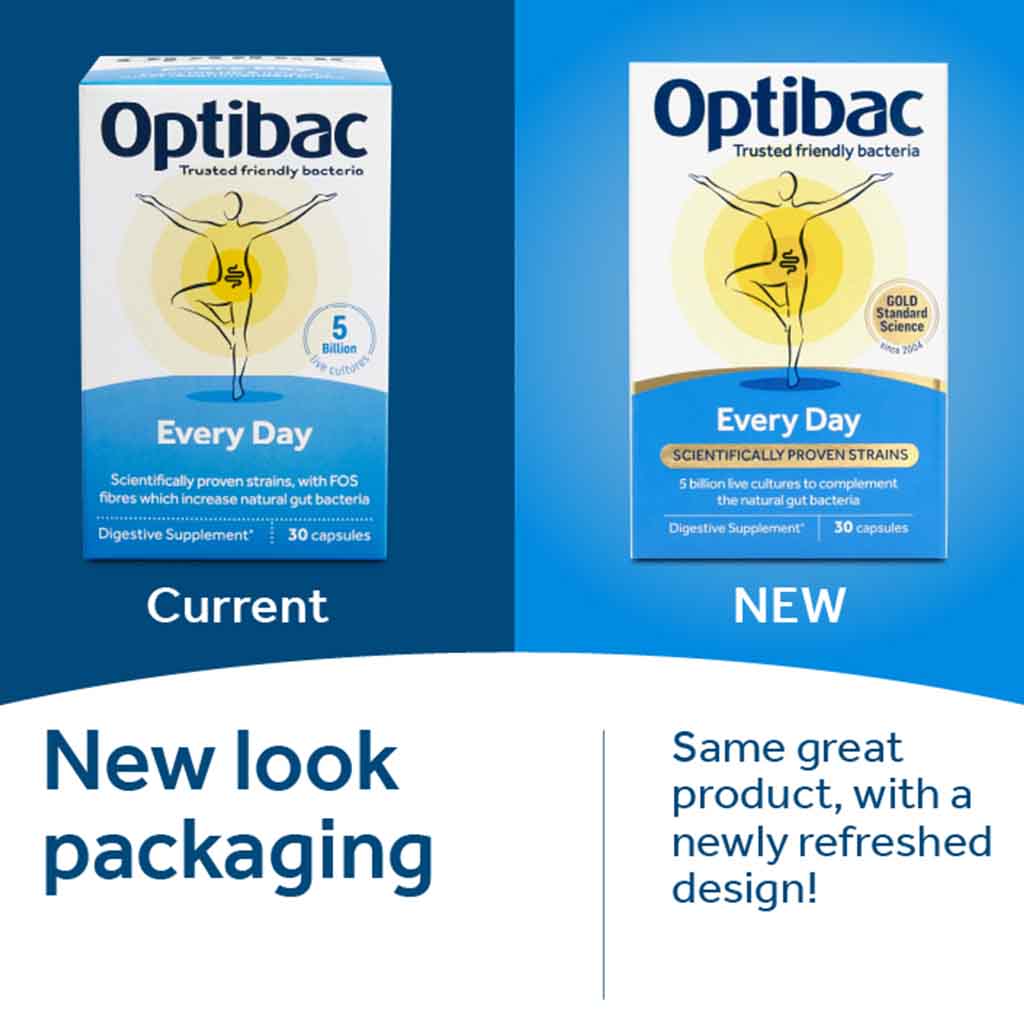 Optibac Every Day Probiotics Digestive Capsules 30's