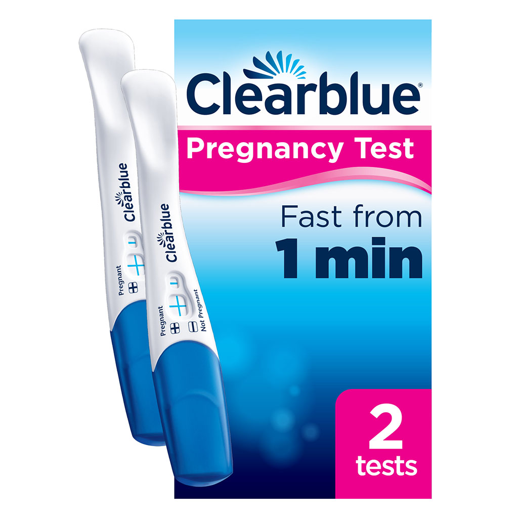 Clear Blue Plus Rapid Detection Pregnancy Tests Kit, Pack of 2's