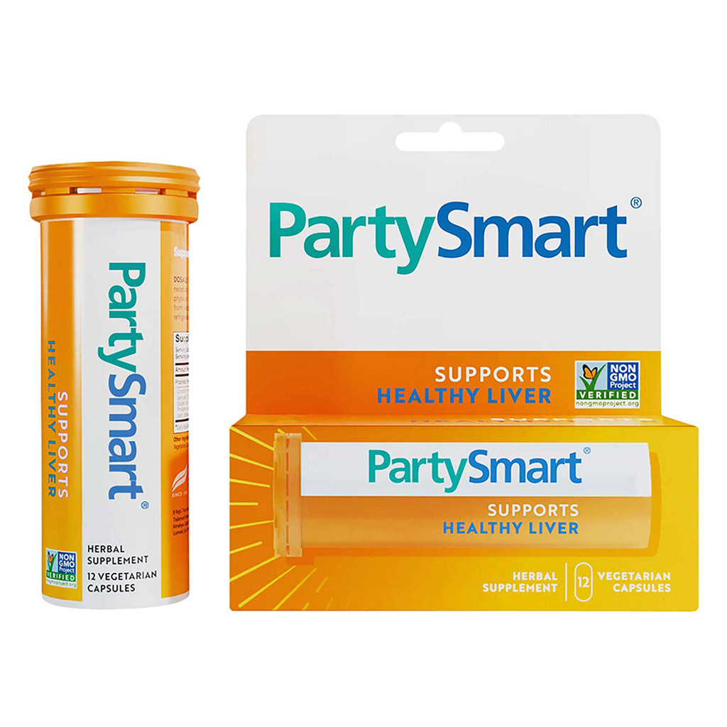 Himalaya PartySmart Herbal Liver Supplement Capsules, Pack of 12’s
