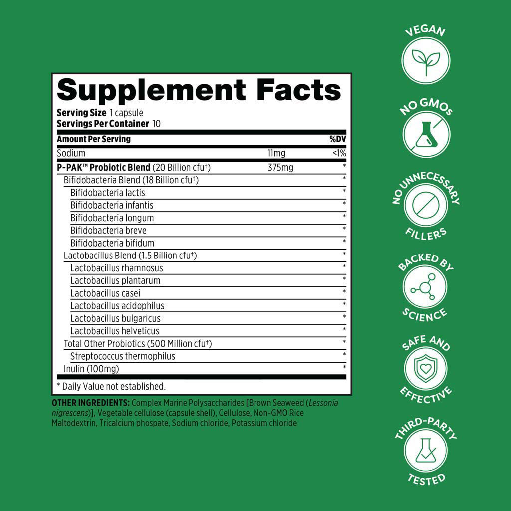 Probulin P-Pack Probiotic Capsules 10's