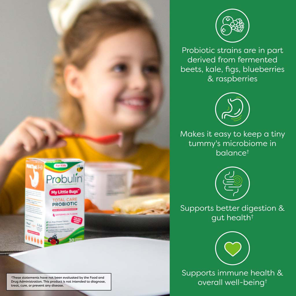 Probulin My Little Bugs Kids Probiotic Chewable Tablets 30's